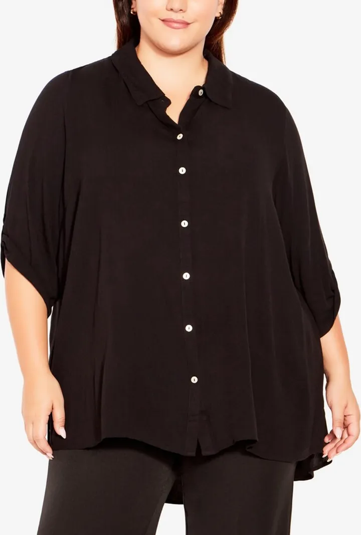 Avenue Plus Size Island Breeze Tunic