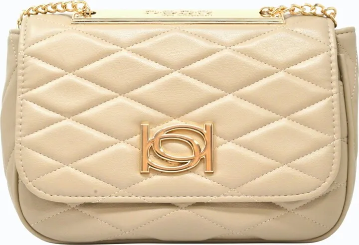 bebe Women's Abigail Smooth Shoulder Bag