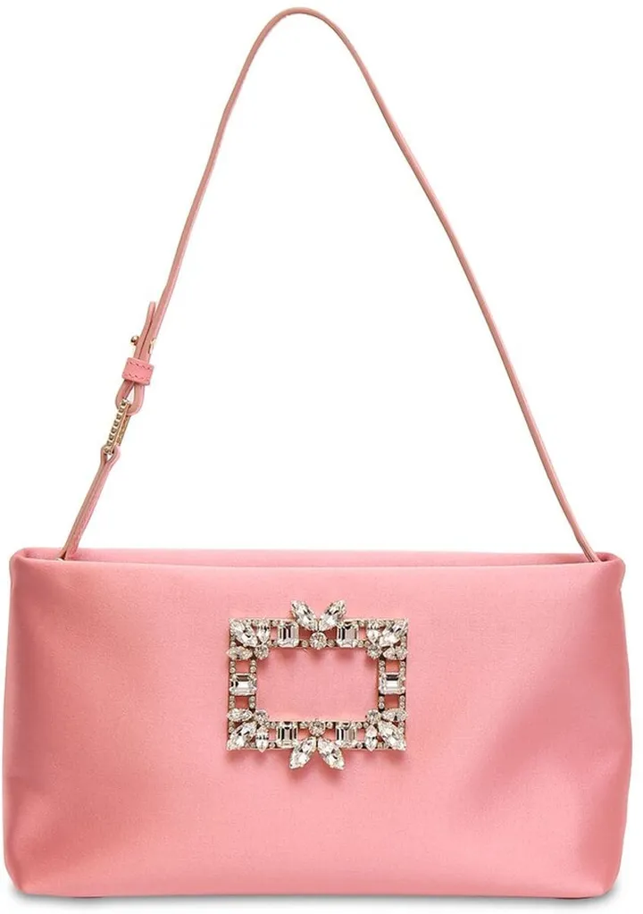 RV Nightlily mini satin shoulder bag