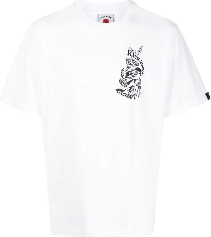 logo-print short-sleeved T-shirt