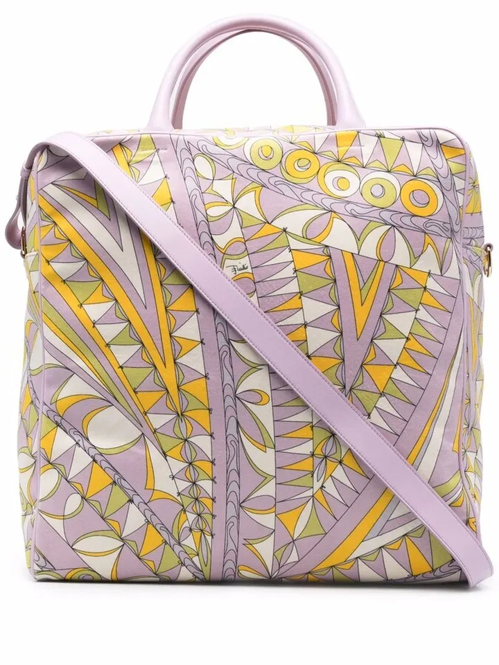 Bandierine print tote bag