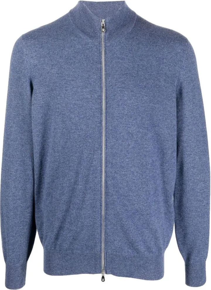 Cashmere Zipped Jumper