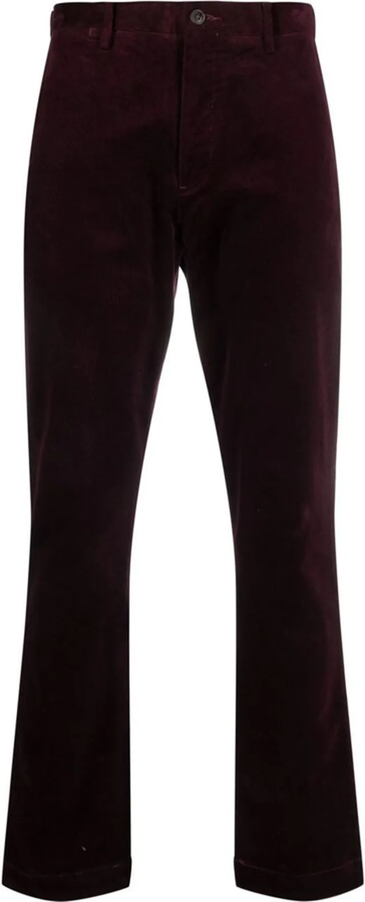 Corduroy Straight-Leg Trousers