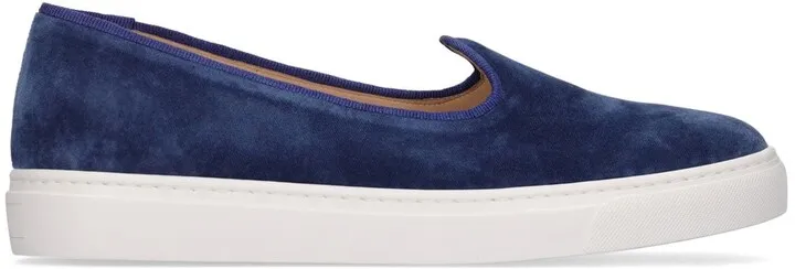 20mm Gym Delfina velvet slip-on sneakers