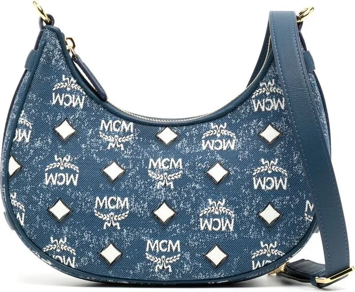 small Aren denim shoulder bag