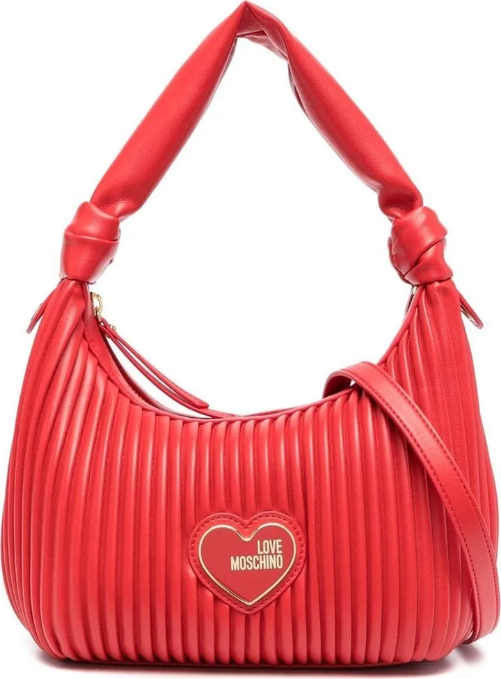 Ribbed Knot Shoulder Bag