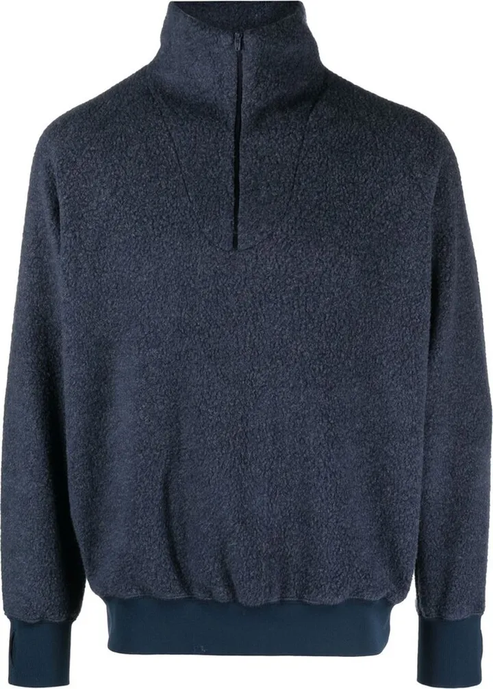 Blue Fleece Sweater
