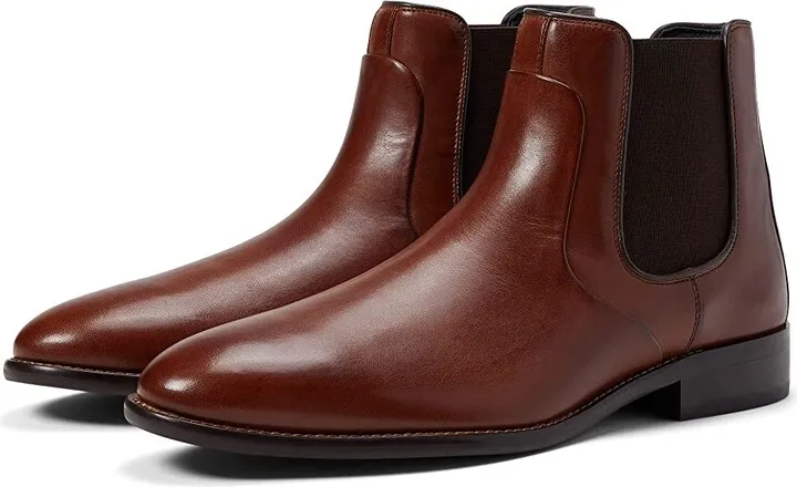 Johnston & Murphy Stockton Chelsea (Tan) Men's Shoes