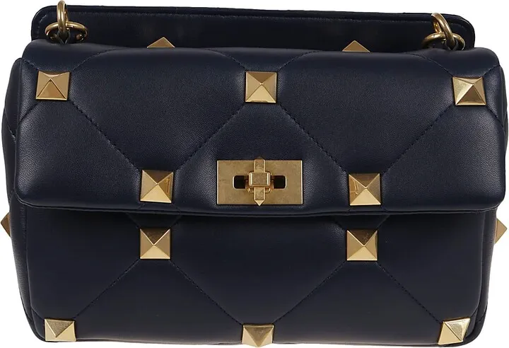 Large Shoulder Bag Roman Stud