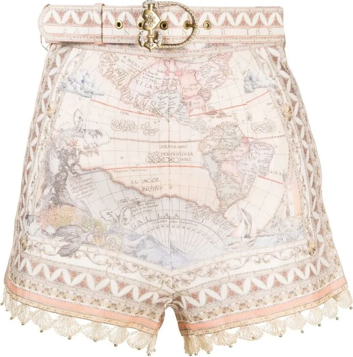 High Tide belted shorts