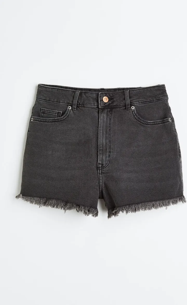 High Waist Denim Shorts