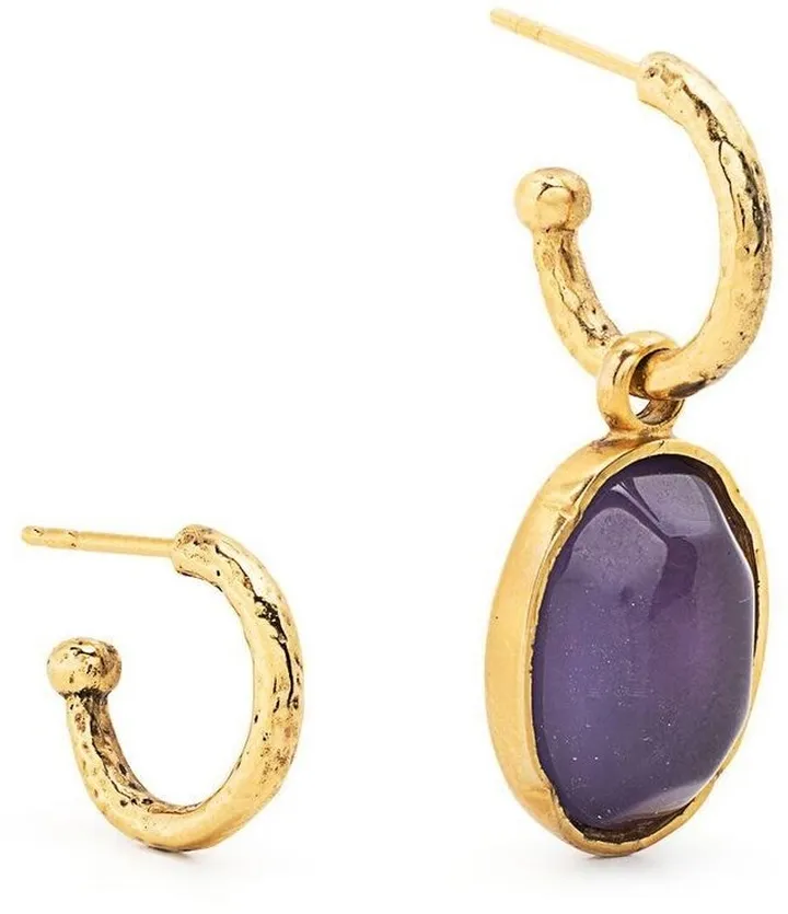 Talisman hoop earrings