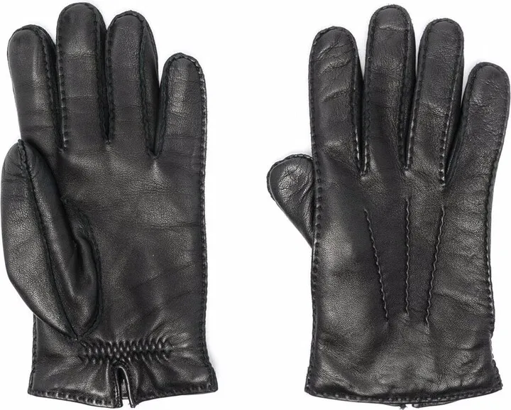 Ami de Coeur leather gloves