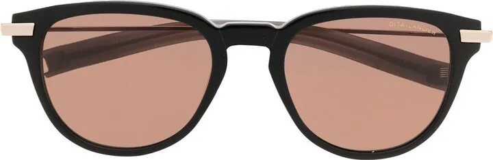 Round Frame Tinted Sunglasses