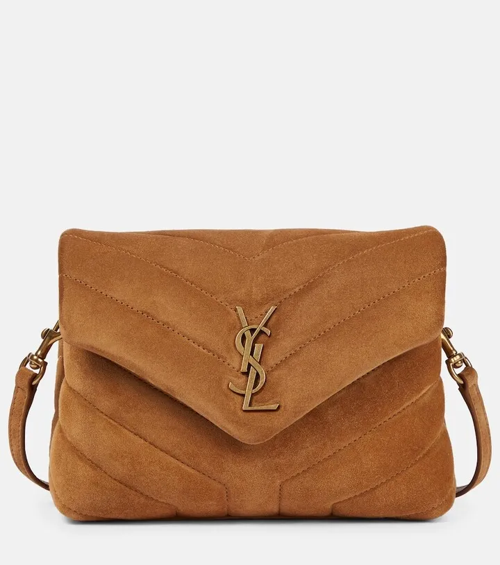 Loulou Toy suede shoulder bag
