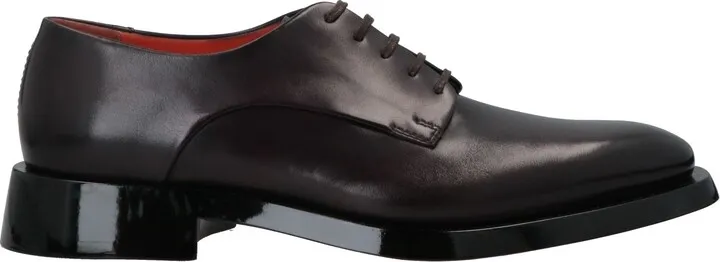Lace-up Shoes Dark Purple