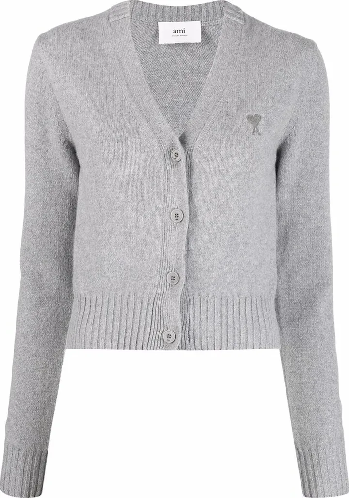 Ami de Coeur V-neck cardigan
