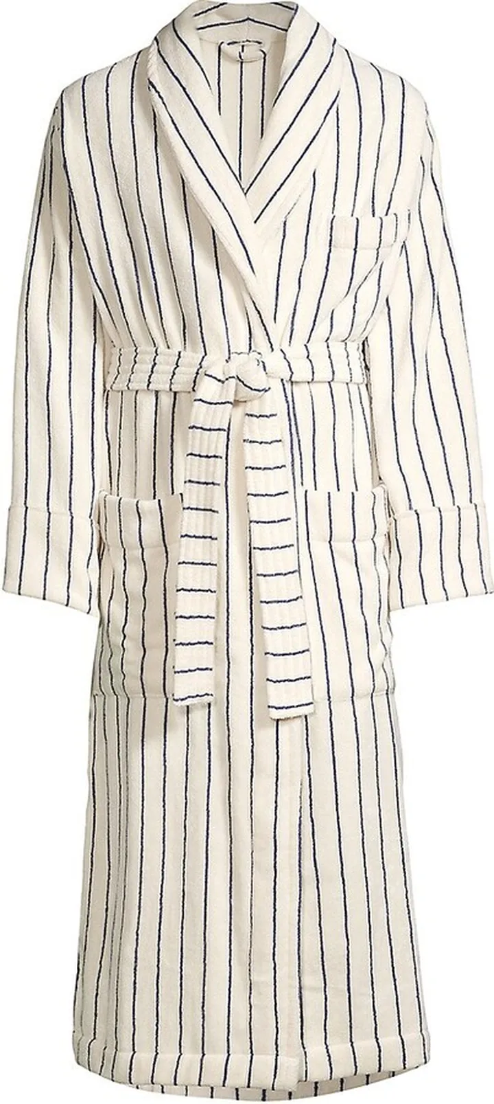 Classic Striped Bathrobe