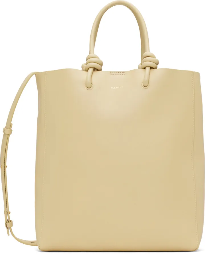 Jil Sander Beige Medium Giro Tote