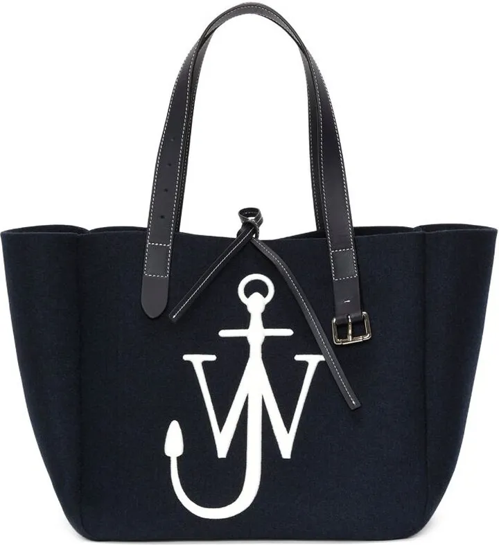Jw Anderson Embroidered Belt Tote Bag