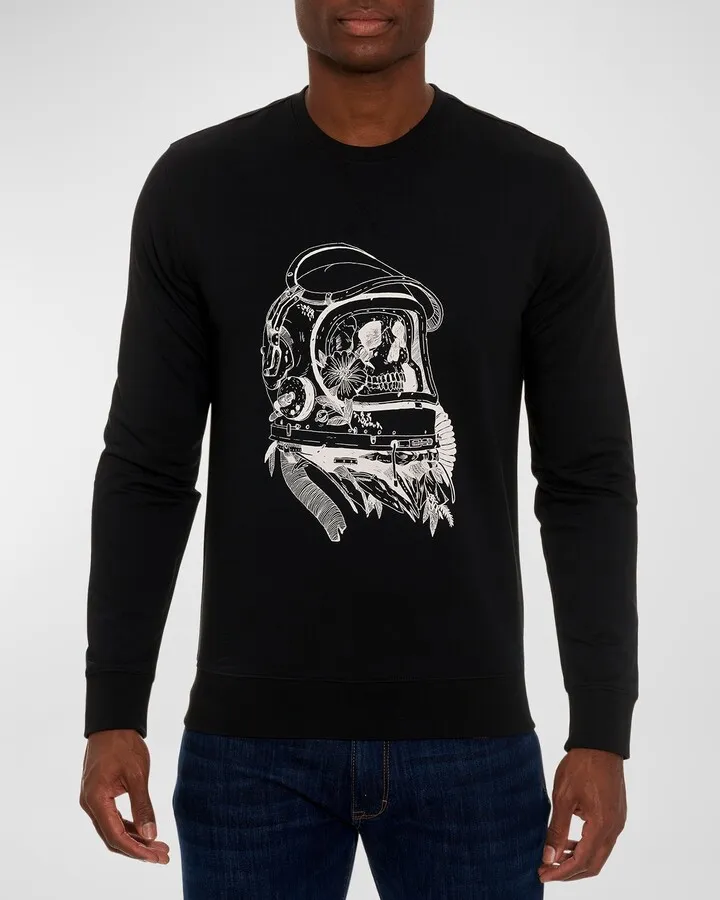 Men's Scuba Skull Crewneck Sweater