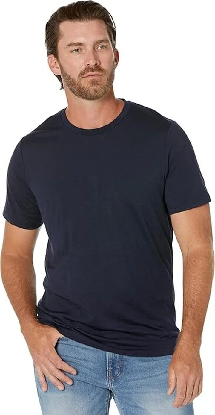 Icebreaker Tech Lite II Short Sleeve Tee (Midnight Navy) Men's Clothing