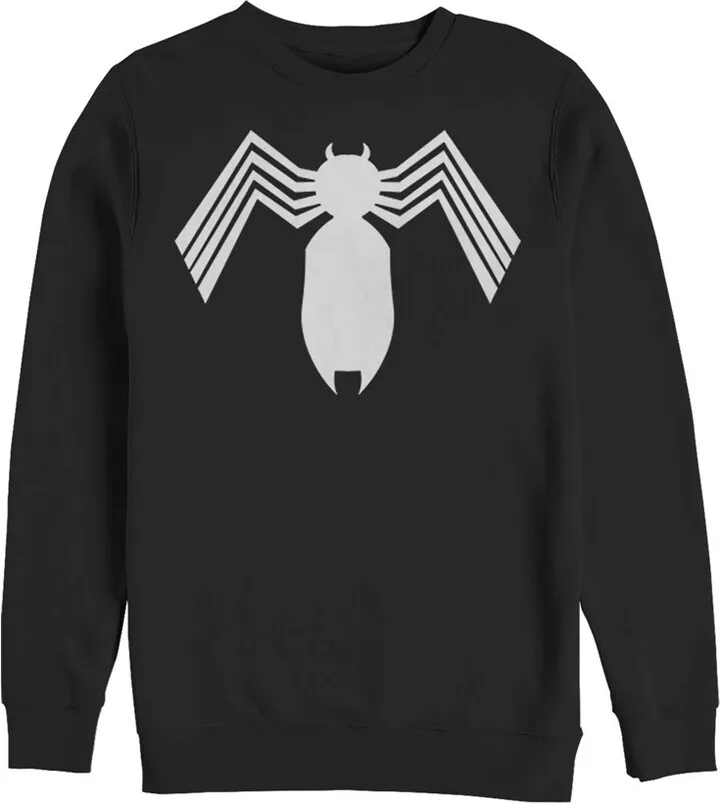 Men's Marvel Venom Alien Symbiote Logo Sweatshirt - Black - Small
