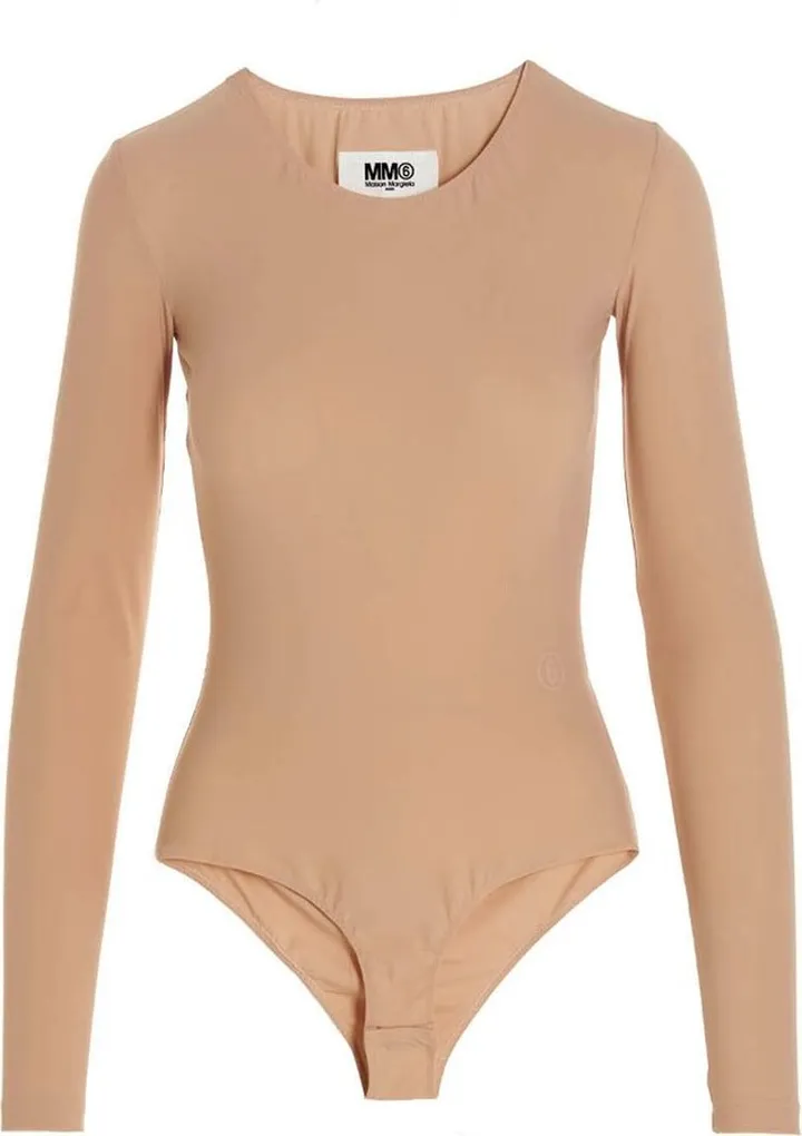 MM6 Maison Margiela Crewneck Stretch Bodysuit