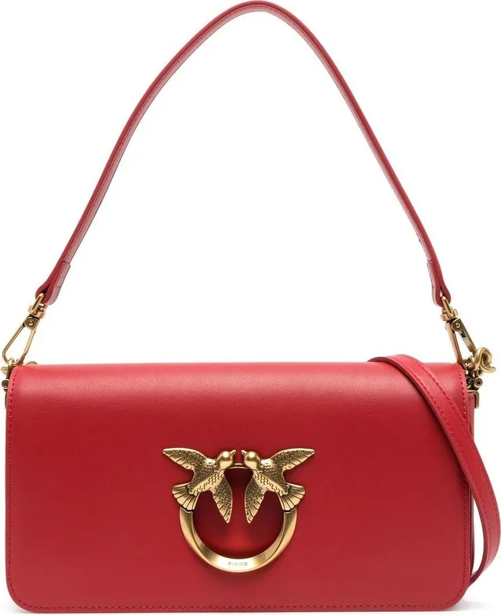Logo-Plaque Crossbody Bag