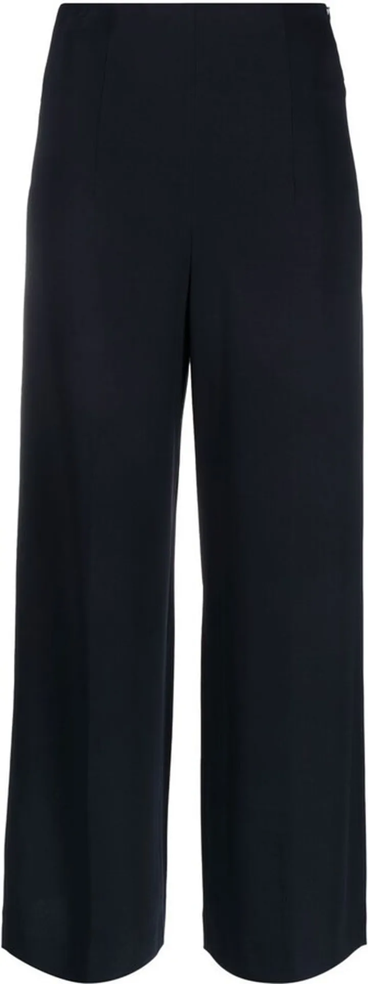 Cropped Straight-Leg Trousers