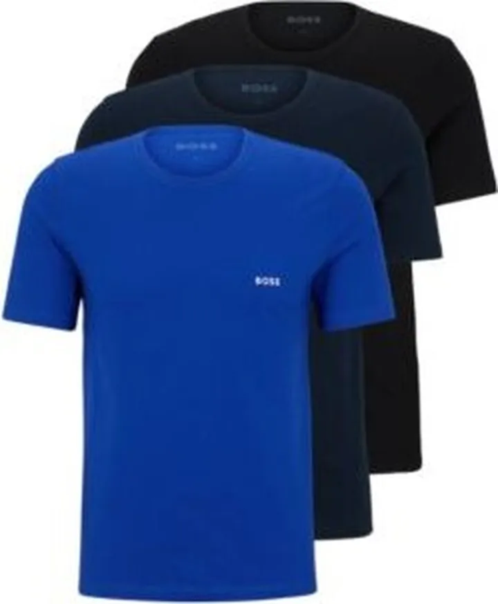 Three-pack of underwear T-shirts in cotton jersey