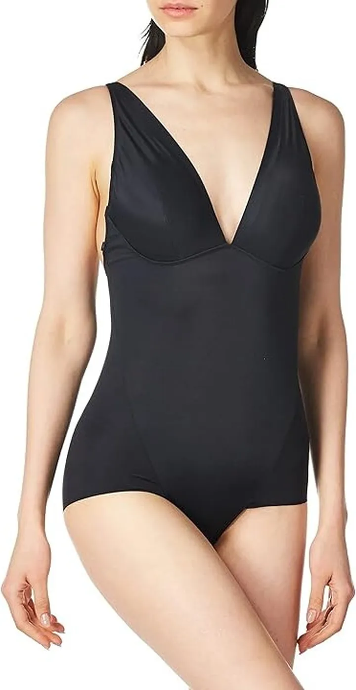 Maidenform Maidenform womens Low-back Bodysuit (Black) Women's Underwear