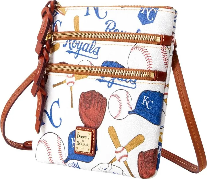 Women's Dooney & Bourke Kansas City Royals Game Day Triple-Zip Crossbody Purse