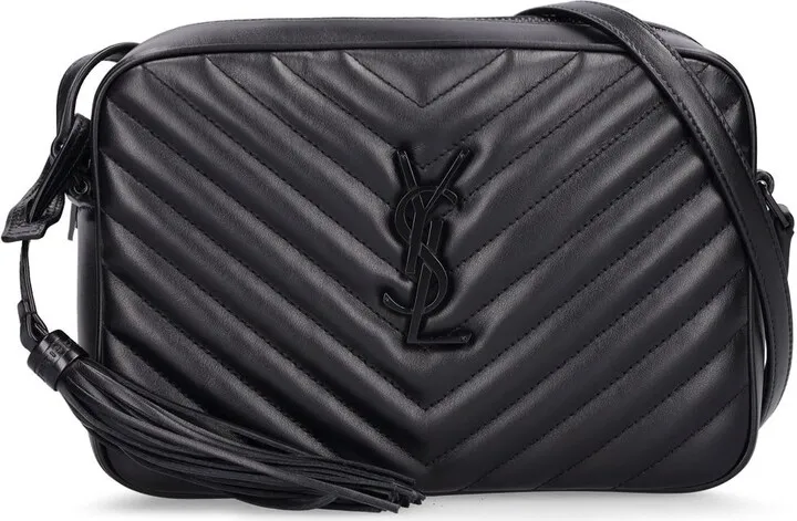 Lou leather camera bag