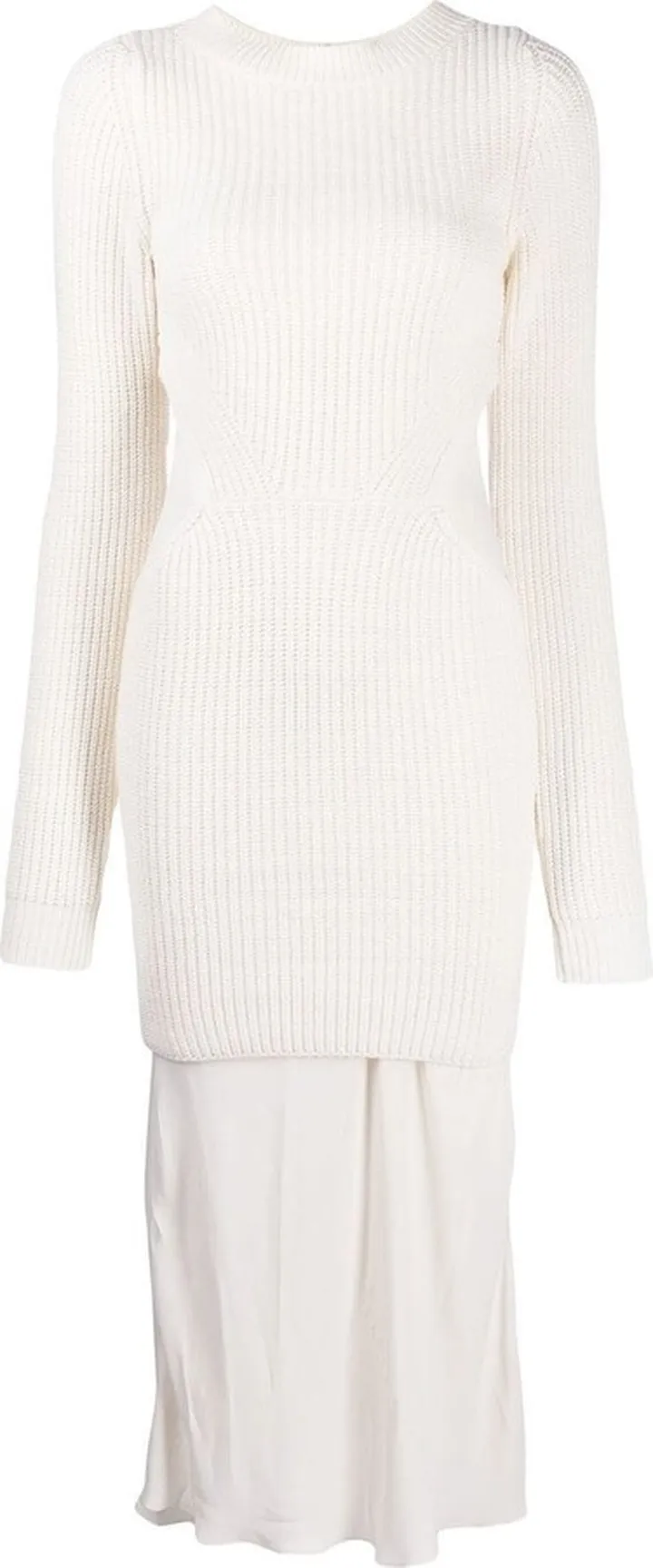 Cut-Out Knit Dress