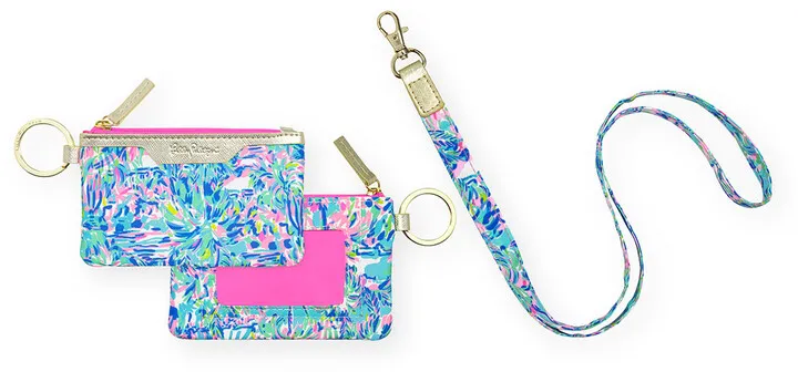 Cabana Cocktail Lanyard & ID Case Set