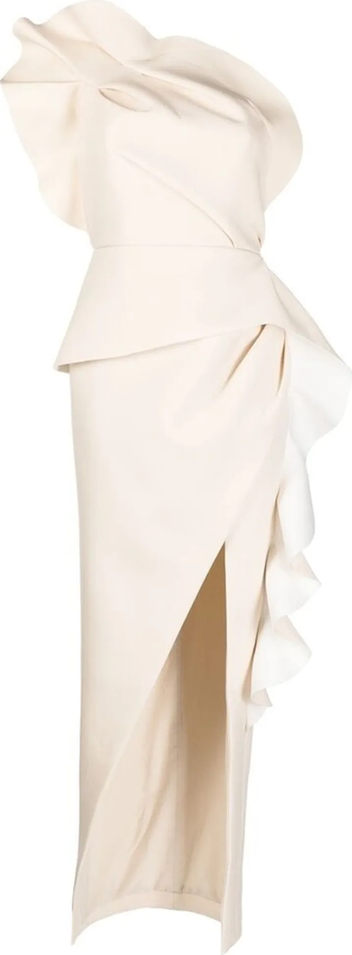 Aurora one shoulder gown
