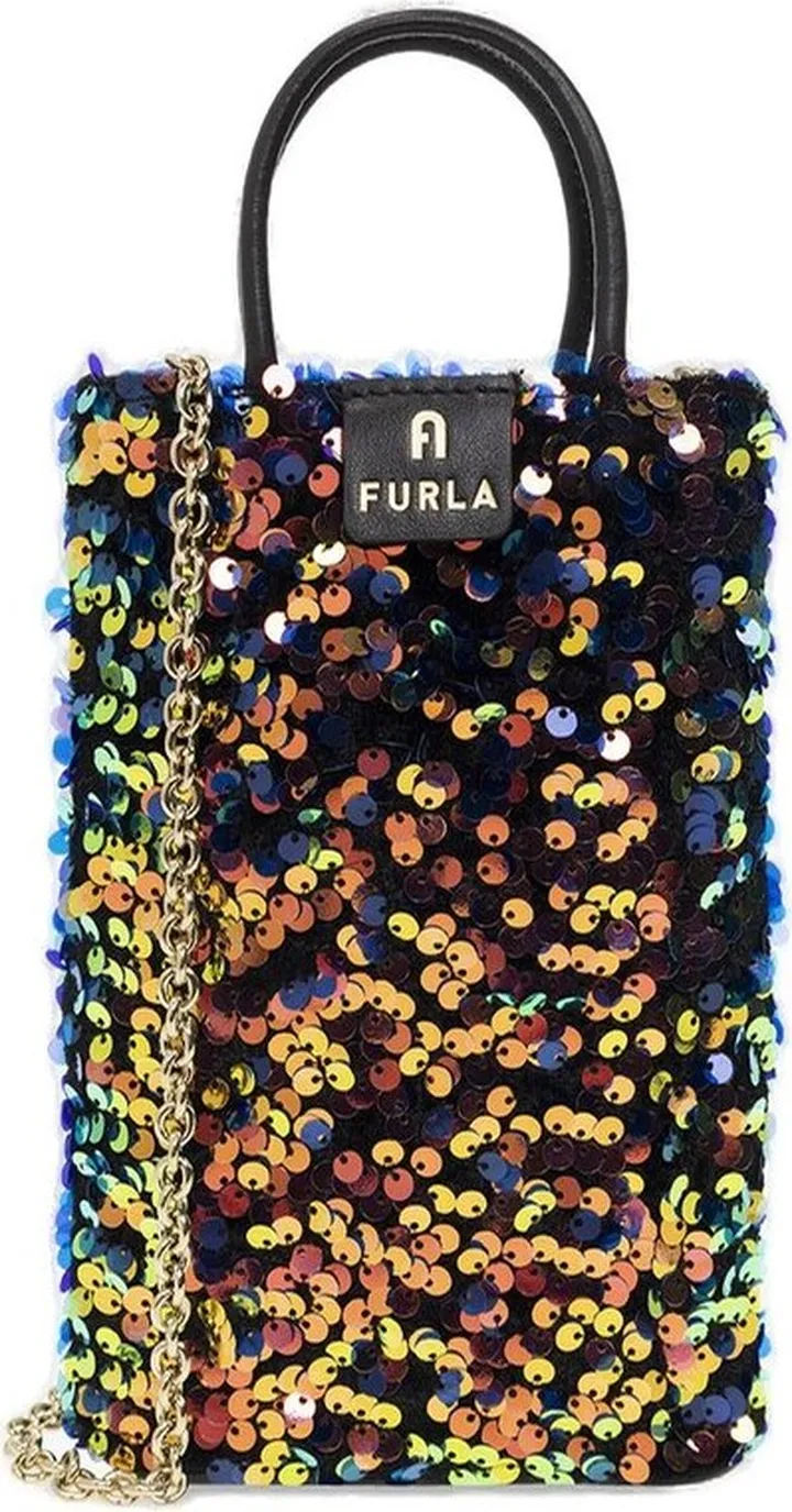 Furla Sequin-Embellished Mini Tote Bag
