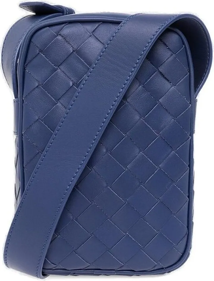 Bottega Veneta Intrecciato Zipped Phone Pouch