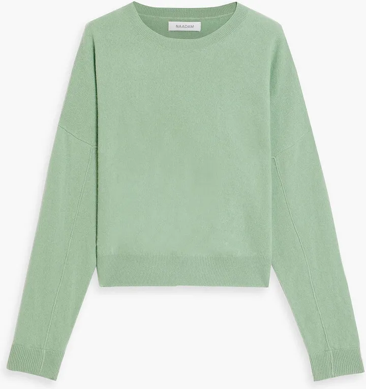 Brushed cashmere sweater