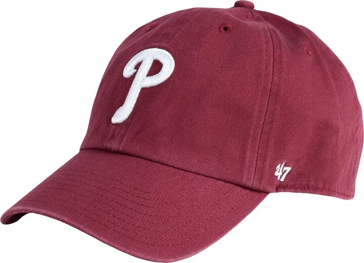 '47 Cappellino Clean Up Philadelphia Phillies Hat Burgundy