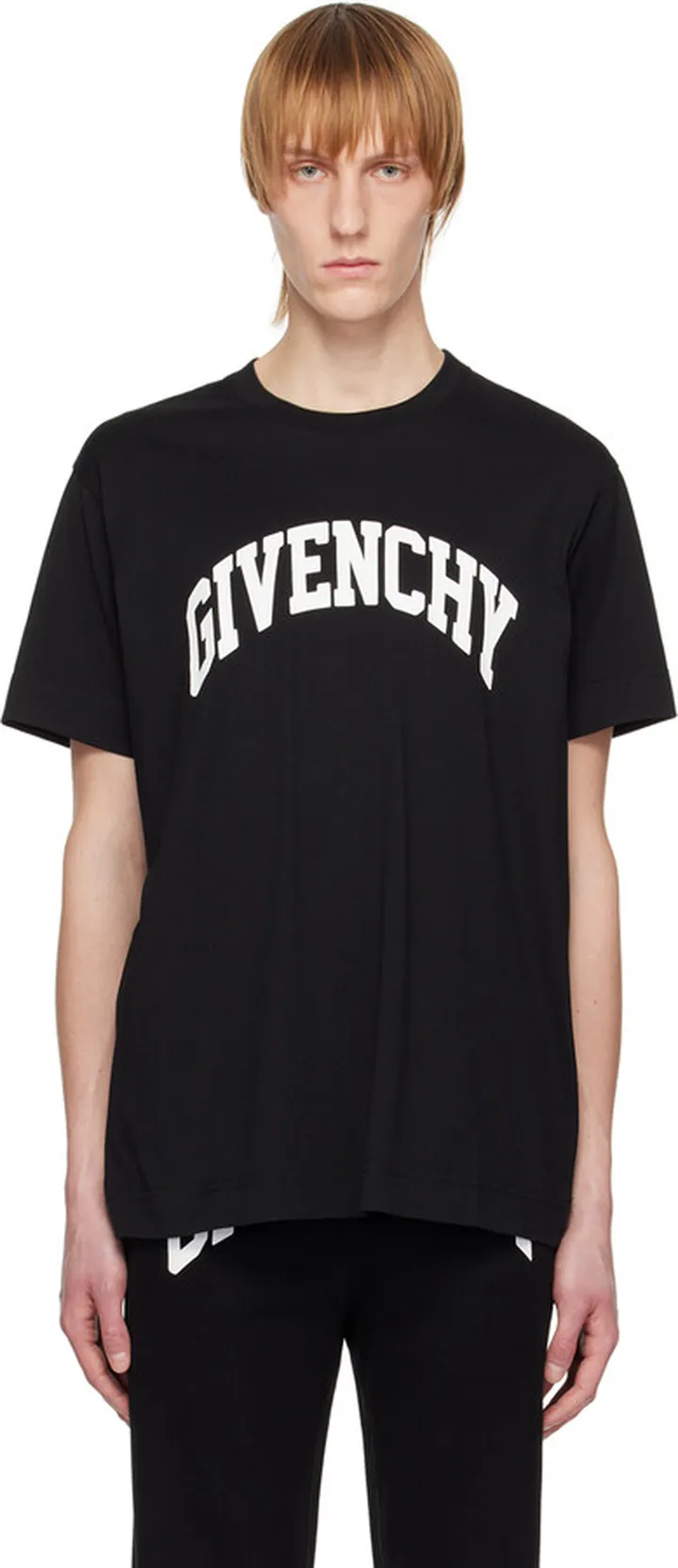 Givenchy Black College T-Shirt