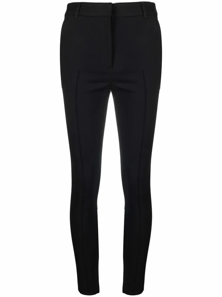BURBERRY- Skinny High-waisted Trousers