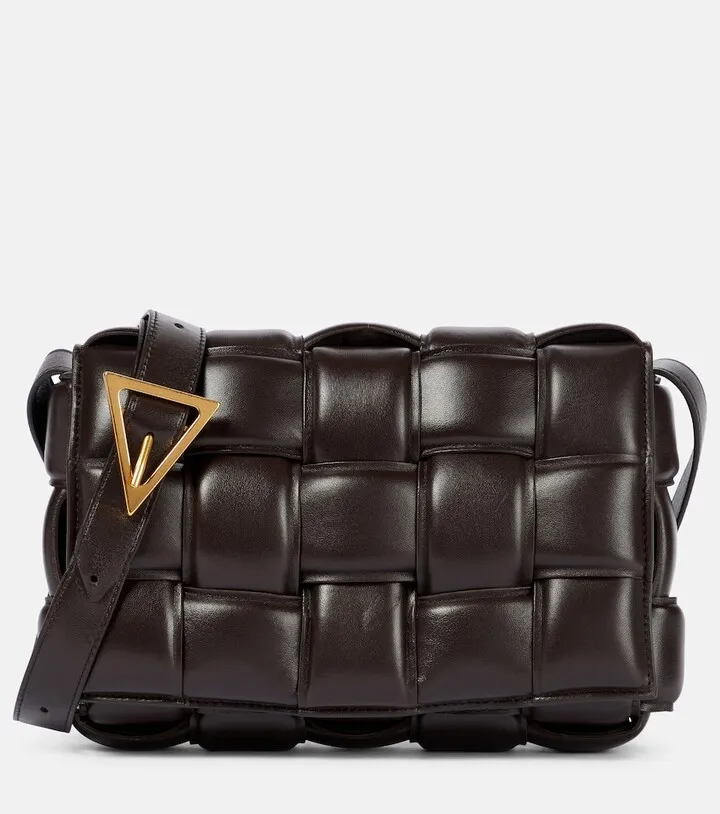 Padded Cassette leather shoulder bag
