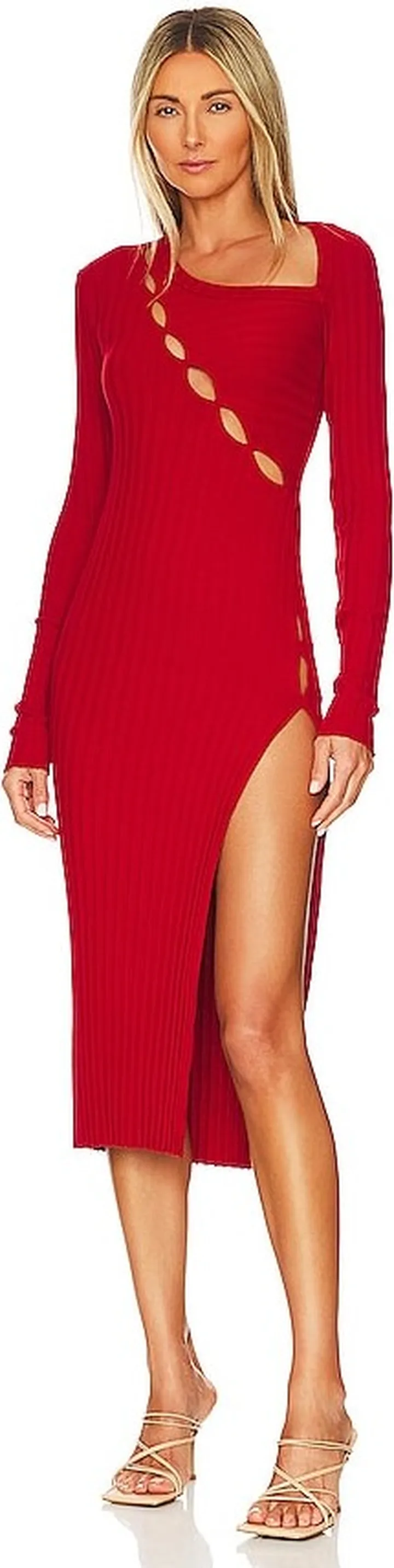 Capri Slit Midi Dress