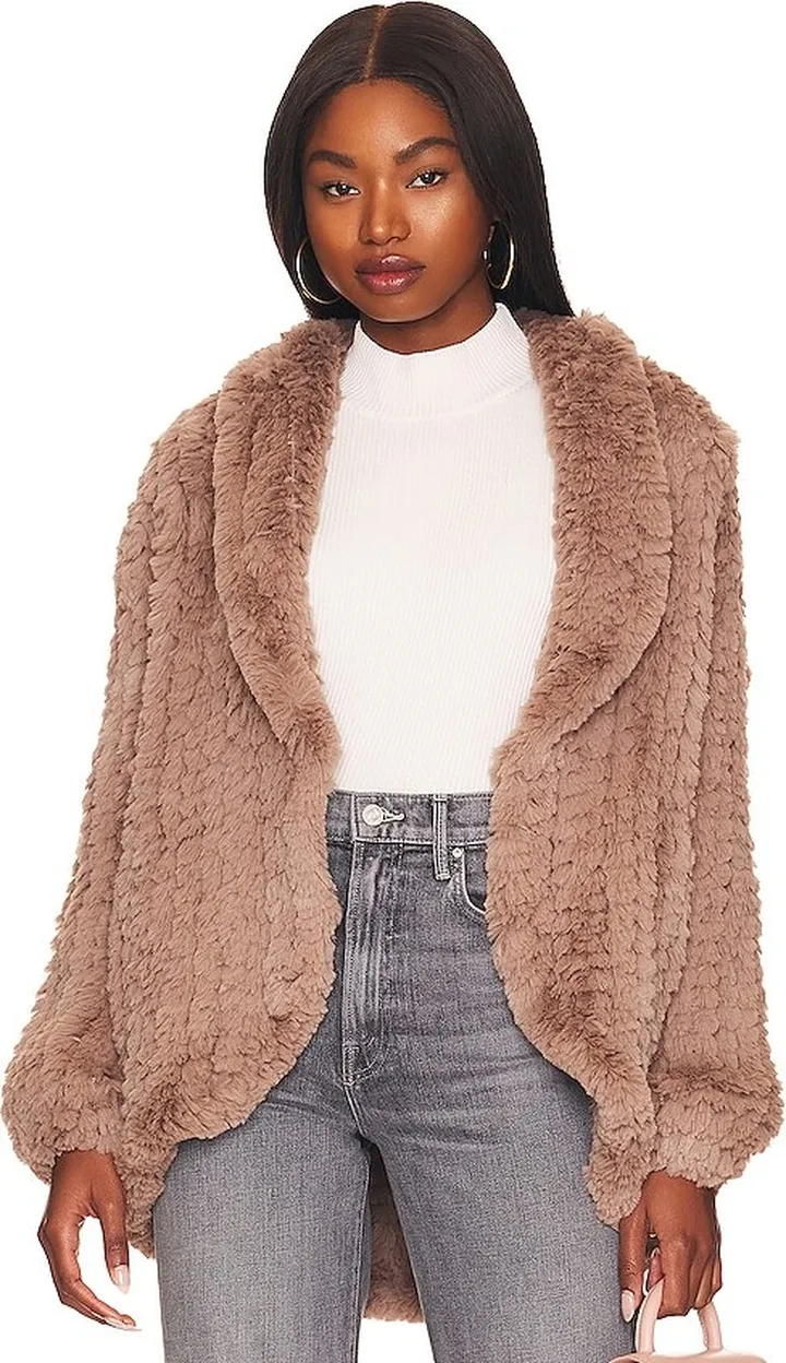Elisaria Faux Fur Jacket