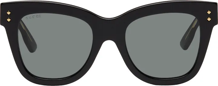 Gucci Black Cat-Eye Sunglasses