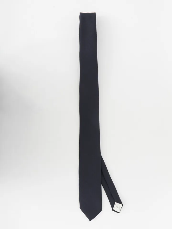 Blue Wool Tie
