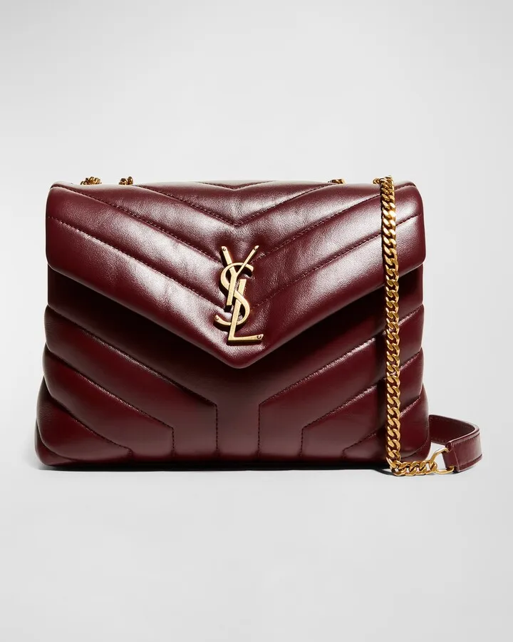 Loulou Small Matelasse Calfskin Flap-Top Shoulder Bag