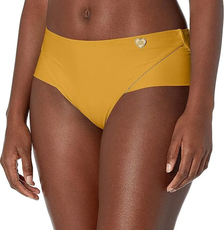 Body Glove Women's Standard Smoothies Coco High Waisted Solid Bikini Bottom Swimsuit (Sundream) Women's Swimwear